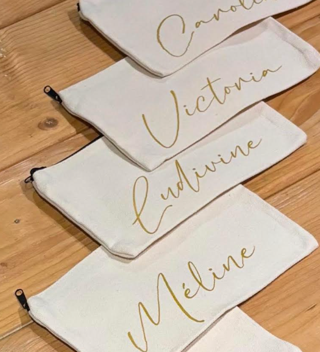 Trousse personnalisée