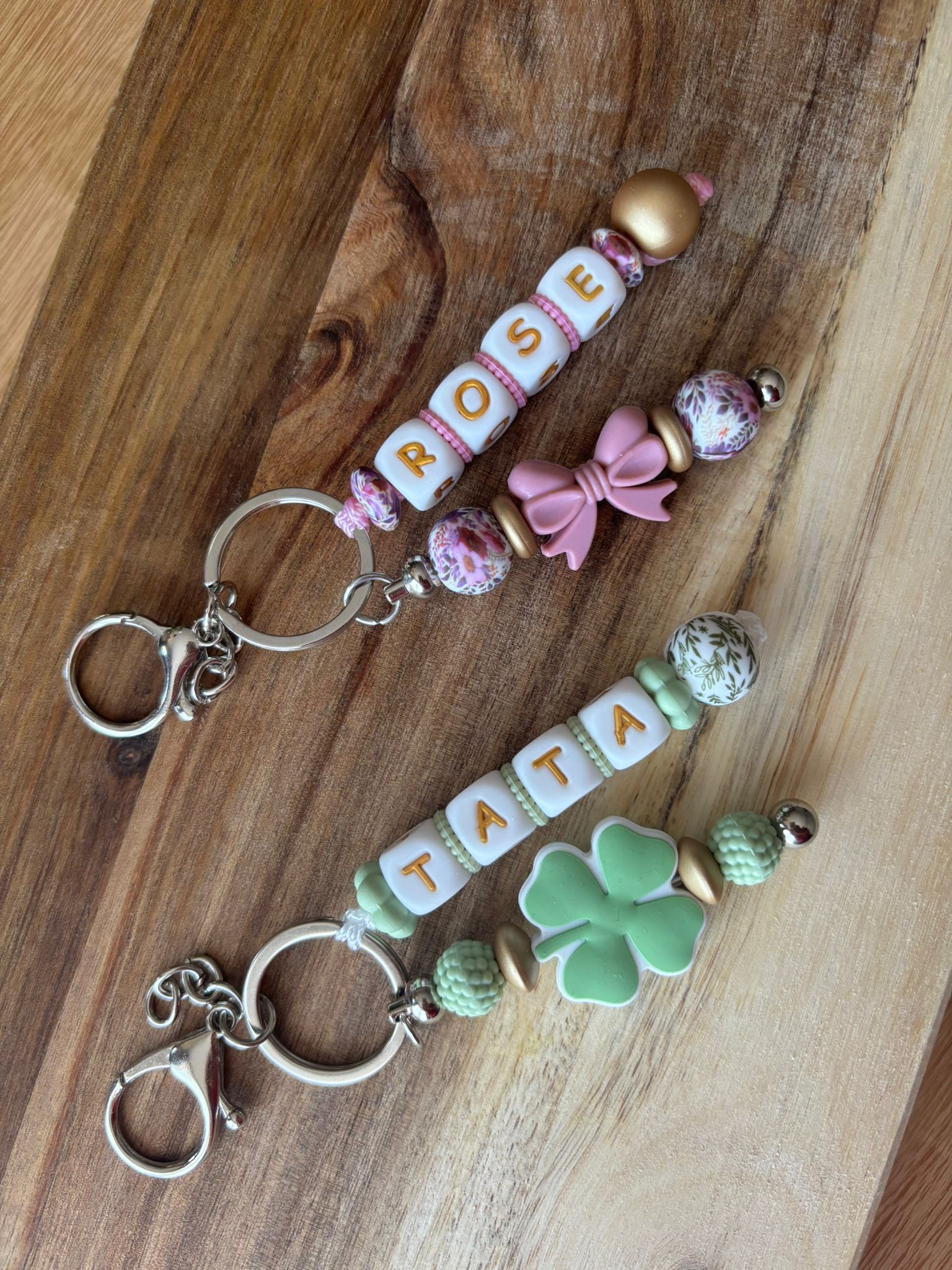 porte clé simple double fantaisie